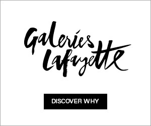 Galeries Lafayette campagne bannières publicitaires plan média banner media plan
